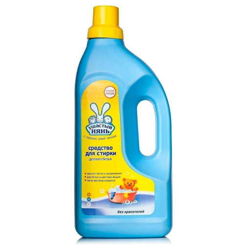 УШАСТЫЙ НЯНЬ средство д/стирки детского белья 1200мл